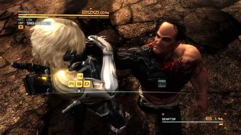 Metal Gear Rising: Revengeance - Senator Armstrong, Boss fight (No ...