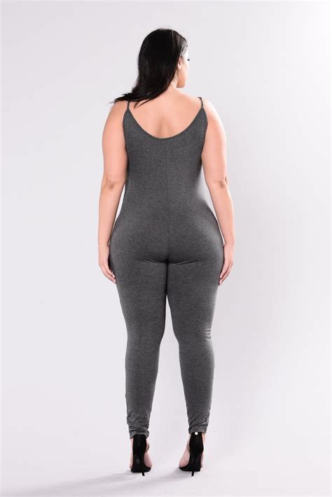 Nova Season Jumpsuit - Charcoal | Fashion, Swimsuits for curves ...