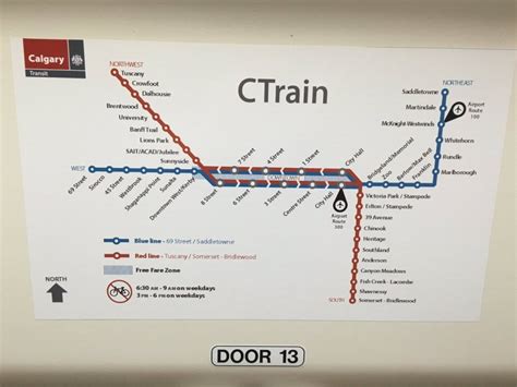 Transit Maps: Photo – Official Map: New CTrain System Map, Calgary ...