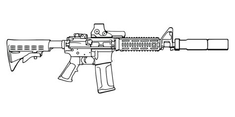 Rifle Outline