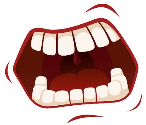 Screaming Mouth Clipart Transparent Background Blank Template - Imgflip