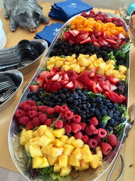 Mixed Greens Salad with Fresh Fruit - Catering by Debbi Covington ...