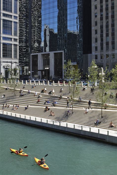 Gallery of Chicago Riverwalk Opens to the Public, Returning the City to ...