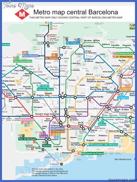 Barcelona Metro Map Ontheworldmap | The Best Porn Website