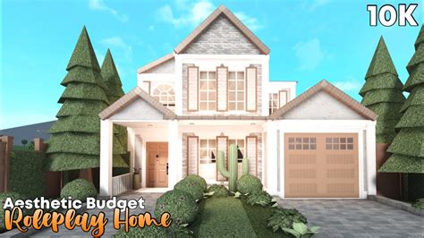 Bloxburg House Ideas 2 Story Aesthetic 10k - Image to u