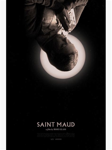 "Saint Maud One Sheet" Poster for Sale by fragiledesignco | Redbubble