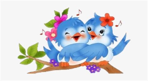 Cute Love Birds Animation - 640x480 PNG Download - PNGkit