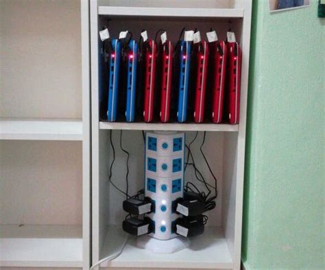 Chromebook Charging Station (8-bay) : 5 Steps (with Pictures ...