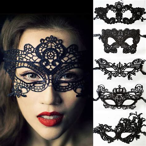 Halloween Sexy Elegant Eye Face Mask Masquerade Ball Carnival Fancy ...