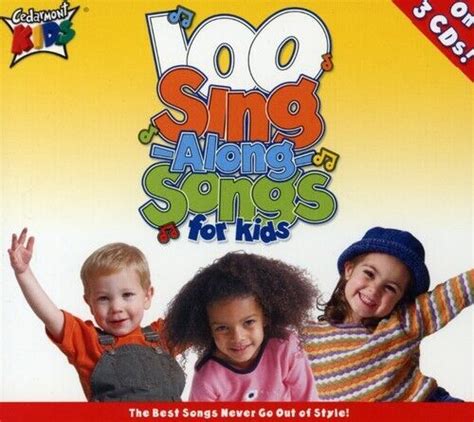 100 Singalong Songs for Kids by Cedarmont Kids (CD, 2007) for sale ...