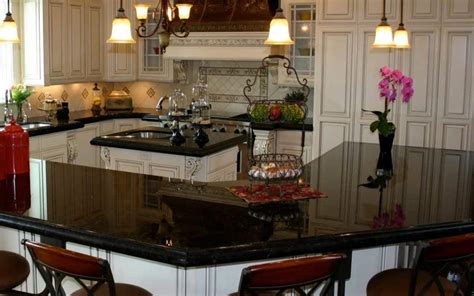 Absolute Black Granite Countertops | Classic Look - RSK Marble & Granite