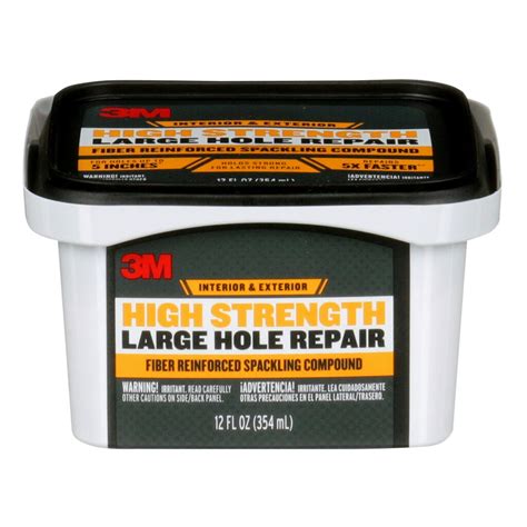 3M High Strength Large Hole Wall Filler, Fiber Reinforced, Interior and ...