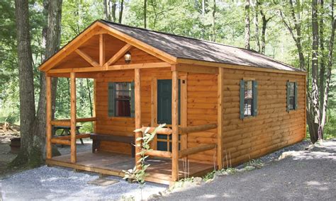 Rustic Log Cabin Kits Prefab Hunting Cabins, log cabin garage kits ...