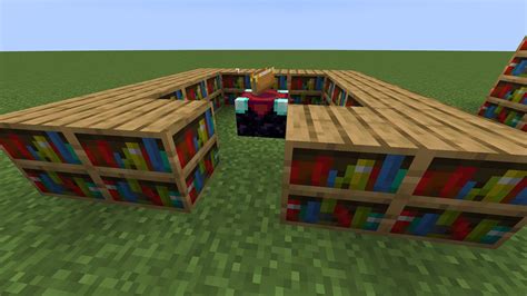 How many bookshelves are needed for a level 30 enchantment in Minecraft ...