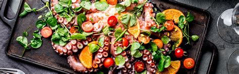 Grilled Octopus Salad – Fresh Fin Gourmet