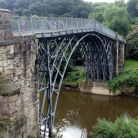 The Iron Bridge - early icon of the Industrial Revolution - Place ...