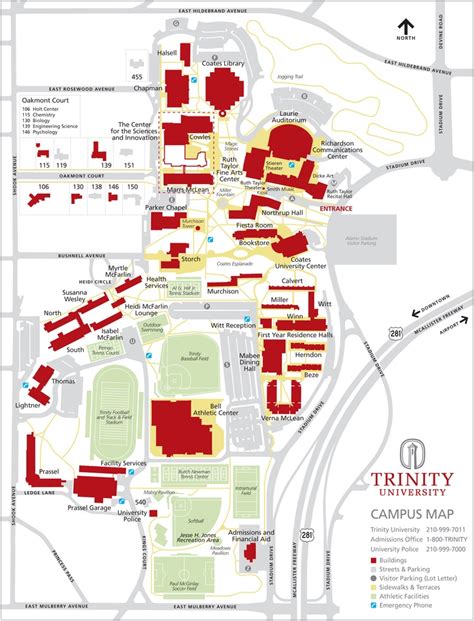 Trinity Christian College Campus Map - Map