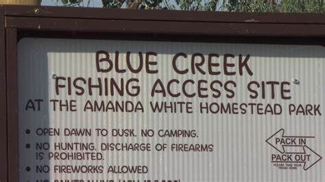 Blue Creek Fishing Access now open