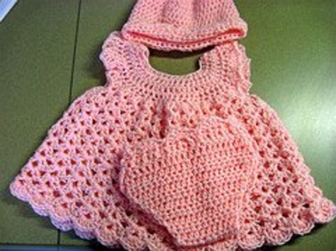 Free Crochet Patterns for Baby Dresses | FeltMagnet