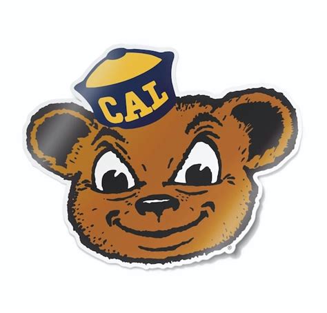 University of California-berkeley Vintage Bear Car Decal | Etsy