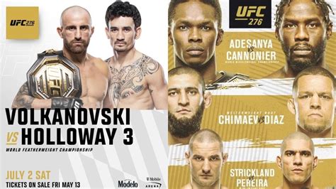 UFC 276 Fight Card: Who is competing?