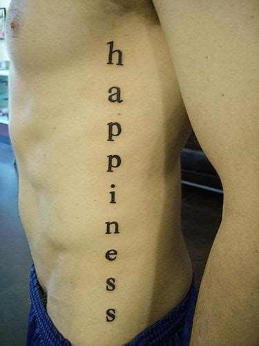 30 Cheerful 'Be Happy' Tattoo Designs - Body Art Guru