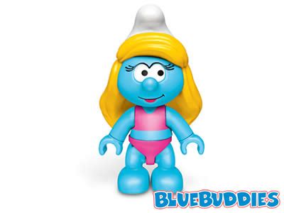 Smurf Mega Bloks Swimsuit Smurf Figure Swimsuit Smurfette Figure ...