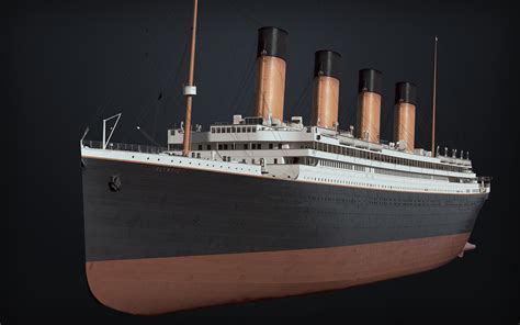 ArtStation - RMS Olympic model