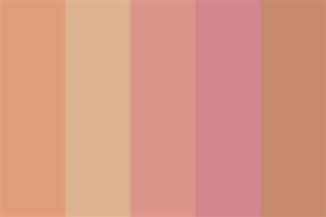 Rosy Skin Colours Color Palette