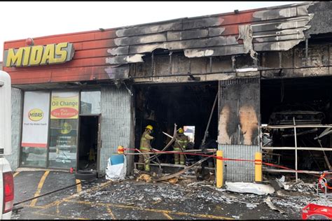 Customers of burned-out Midas Muffler feel left in the dark - North Bay ...