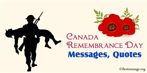 Canada Remembrance Day Messages, Remembrance Quotes