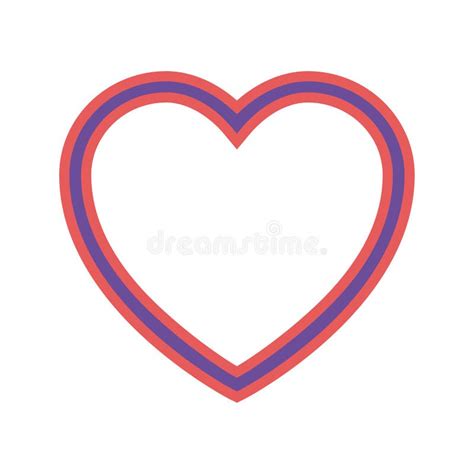 Love Heart Icon, Love Sign Vector Stock Illustration - Illustration of ...