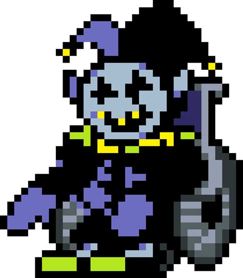 Jevil Sprite Deltarune Jevil Pixel Art Clipart 3542902 Pinclipart ...