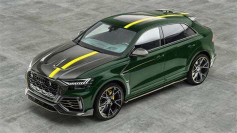 Mansory Baths Audi RS Q8 In Green And Carbon Fiber Giving It 769 HP ...