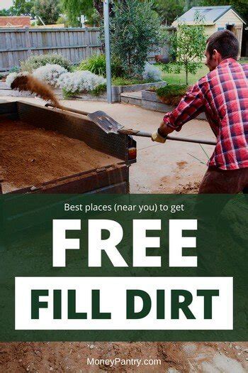 9 Places to Get Free Fill Dirt Near You! - MoneyPantry