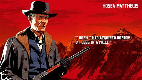 Download Hosea Matthews Video Game Red Dead Redemption 2 Art