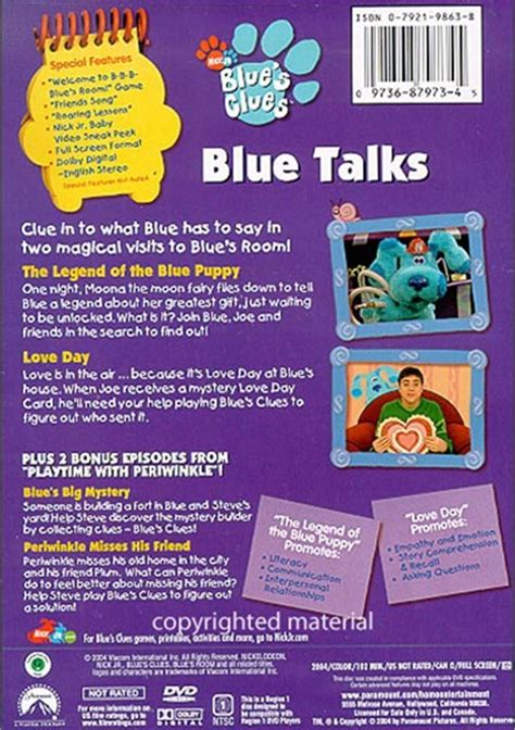 Blue's Clues: Blue Talks (DVD 2004) | DVD Empire