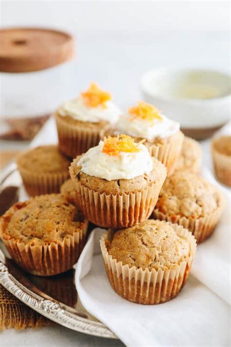 Healthy Carrot Cake Muffins - The Healthy Maven