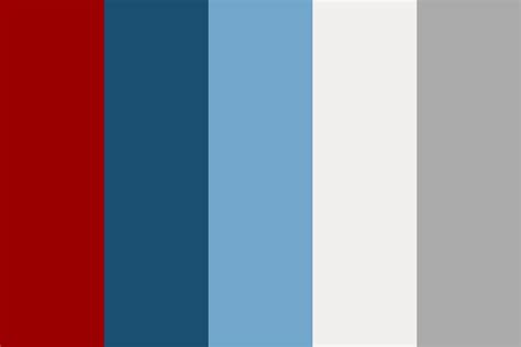 crimson - blue Color Palette