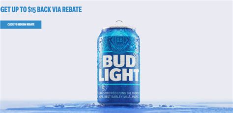 Free 24 Pack Bud Light Coupon - BudlightRebate.com