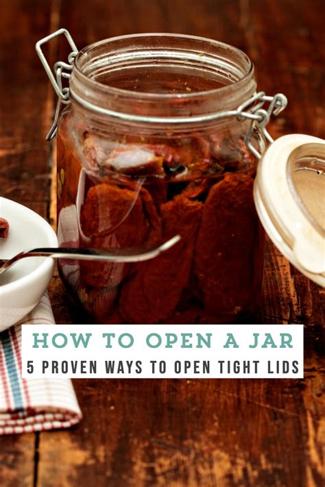 How to Open a Jar (5 Easy Methods!) | Good Life Eats