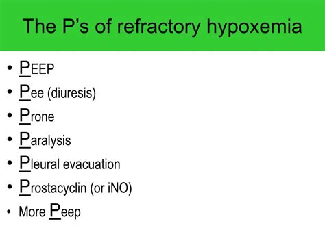 PPT - Refractory Hypoxemia in the ICU PowerPoint Presentation, free ...