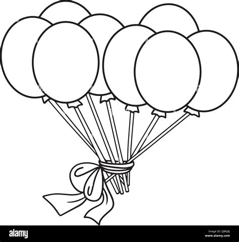 Coloring Pages For Kids Balloons