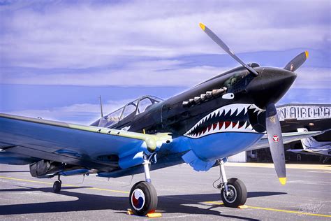 Flying Tigers P-40 Warhawk Photograph by F Leblanc