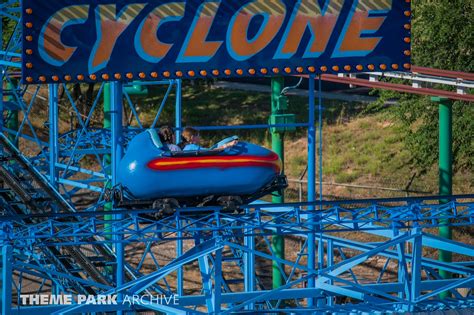 Cyclone at Wonderland Amusement Park | Theme Park Archive