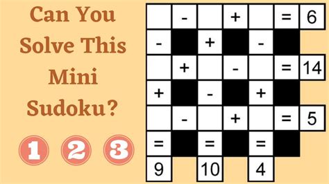 Math Riddle IQ Test: Can You Solve This Mini Sudoku?