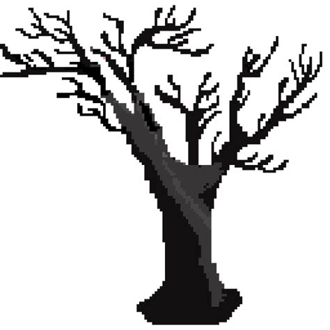 Pixel Art 2D Trees by Muhammad Shahrom Ali