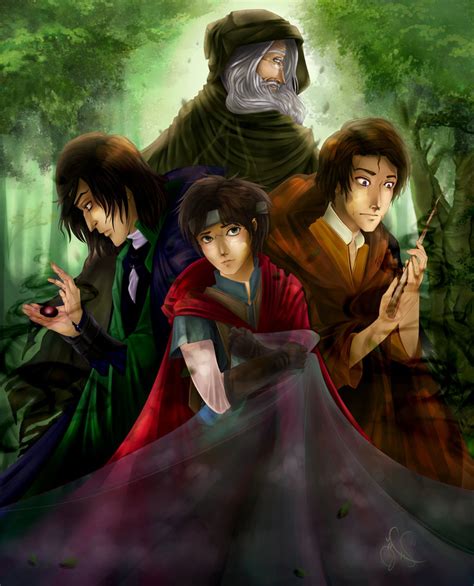 Tale of the three brothers - Harry Potter Fan Art (25001773) - Fanpop