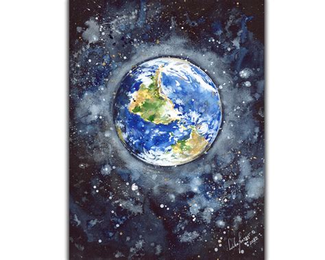 Planet Earth Painting | ubicaciondepersonas.cdmx.gob.mx