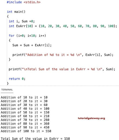 What is an Array in C